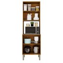 Ver imagem 4 de Paneleiro Torre Quente 2 Portas Bella Branco/Cinamomo/Off White