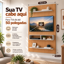 Ver imagem 7 de Painel para TV até 50 Polegadas com Nicho Byte Mel e Off