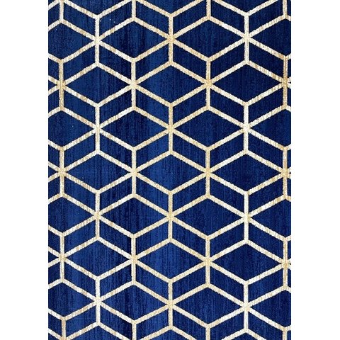 Tapete Smart 240x330 3255 X31 Ladrilho Azul