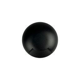 Balizador de Piso Led Redondo Embutir Hevelius 1w 3000k Branco Quente Bivolt Preto - 6