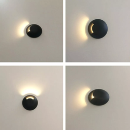 Balizador de Piso Led Redondo Embutir Hevelius 1w 3000k Branco Quente Bivolt Preto - 4