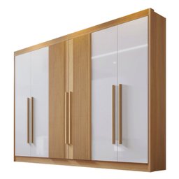 Guarda-roupa MDF Zeus Plus Ripado 06 Portas 06 Gavetas - 3