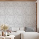 Ver imagem 1 de Papel de Parede Adesivo Cimento Branco - 3,0m