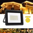 Ver imagem 3 de Refletor 200w Led Smd Slim Mini Holofote Branco Quente 3000k Ip67 Bivolt
