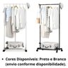 Arara para Roupas Multiuso com Prateleira - Compacta e Moderna - 4