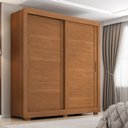 Ver imagem 1 de Guarda-roupa Casal 2 Portas 4 Gavetas Titanium