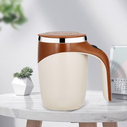 Caneca de agitação automática de 380 mL com tampa Copo de café de agitação magnética automática de a - 2