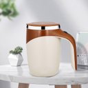 Ver imagem 2 de Caneca de Agitação Automática de 380 Ml com Tampa Copo de Café de Agitação Magnética Automática de a