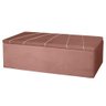 Calçadeira Baú Berlim Queen 160Cm Suede Rose - 3