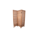 Ver imagem 2 de Biombo Decorativo Oliver 3 Folhas em Madeira Maciça Espresso Móveis