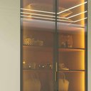 Ver imagem 7 de Guarda Roupa 6 Portas Casal Reflecta Led Imperatriz Naturale Off White - Gelius