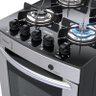 FOGAO 4 BOCAS VENAX DELPLUS VITREO BL INOX GAS GLP - 3