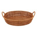 Ver imagem 3 de Jogo 3 Peças Decorativa Organizadora Cesta Plástico Natural