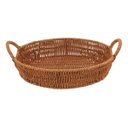 Ver imagem 4 de Jogo 3 Peças Decorativa Organizadora Cesta Plástico Natural