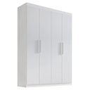 Ver imagem 4 de Guarda-roupa Solteiro MDF Fenix 04 Portas 03 Gavetas