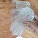 Ver imagem 5 de Kit 6 Copos Água Suco Alto Home&co Lapidado Vidro 360ml 14x8x8cm Transparente