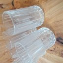Ver imagem 2 de Kit 6 Copos Água Suco Alto Home&co Lapidado Vidro 360ml 14x8x8cm Transparente