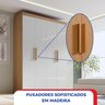 Guarda-roupa Solteiro MDF Fenix 04 Portas 03 Gavetas - 6