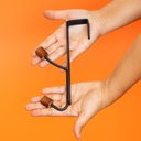 Ver imagem 3 de Conjunto 2 Cabideiros Ferreiro com Gancho para Porta Preto