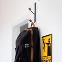 Ver imagem 4 de Conjunto 2 Cabideiros Ferreiro com Gancho para Porta Preto