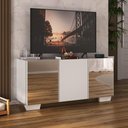 Ver imagem 2 de Rack Tv até 32 Polegadas com Espelhos Mp1079 Branco Branco