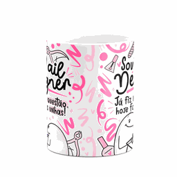 Caneca Flork Profissões - Sou Nail Designer - 3