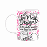 Caneca Flork Profissões - Sou Nail Designer - 1