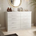 Ver imagem 1 de Cômoda para Quarto 8 Gavetas Gênova Plus