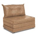 Ver imagem 3 de Pufe Cama Solteiro Dobrável com Almofada Linha Super