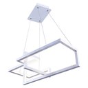 Ver imagem 2 de Luminária Pendente Led Moderno Unlimit M1 55W 4000K Luz Neutra Bivolt:Branco