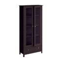 Ver imagem 4 de Estante Livreiro c iluminação 2 Portas 1Gaveta Ditália E-954 cor:preto