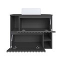 Ver imagem 4 de Conjunto para Banheiro Gabinete Suspenso 75cm 2 Portas com Cuba e Espelheira Ripada Luiza