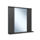 Ver mais imagens de Conjunto para Banheiro Gabinete Suspenso 75cm 2 Portas com Cuba e Espelheira Ripada Luiza