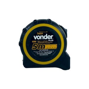 Trena de Aço Plus 5m X 19mm Vonder