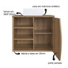 Conjunto para Banheiro Gabinete Supenso 70cm com Cuba e Espelheira 1 Porta 3 Nichos Laura - 9