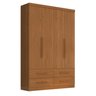 Guarda-roupa 4 Portas 4 Gavetas Maximus Plus - 2