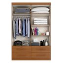 Ver imagem 3 de Guarda-roupa 4 Portas 4 Gavetas Maximus Plus