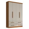 Guarda-roupa 4 Portas 4 Gavetas Maximus Plus - 2