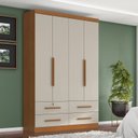Ver imagem 1 de Guarda-roupa 4 Portas 4 Gavetas Maximus Plus