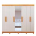 Ver imagem 1 de Guarda-roupa Lopas Andara Soft com Espelho 8 Portas 4 Gavetas