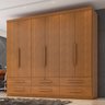Guarda Roupa Casal 6 Portas 6 Gavetas Cinamomo Maximus Plus - 6