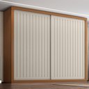 Ver imagem 1 de Guarda Roupa Casal Coliseu 2 Portas de Correr 6 Gavetas Bege/Cinamomo/Areia