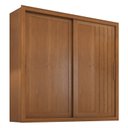 Ver imagem 2 de Guarda Roupa Casal Trianon 2 Portas de Correr 4 Gavetas Marrom/Cinamomo