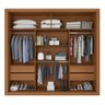 Guarda-roupa Trianon 2 Portas 4 Gavetas - 3