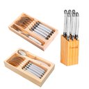 Ver imagem 1 de Conjunto de Talheres Luxo 18 Peças Original Laguiole La Tour - Branco