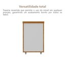 Ver mais imagens de Gaveteiro 3 Gavetas com Rodinhas e Chave para Escritório Branco/Freijó Artany