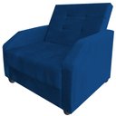 Ver imagem 3 de Poltrona Raquel Plus Size Marinho