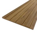 Ver imagem 3 de Painel Ripado Compacto 01 Unid. 90x25cm Larg. Talatto Painéis Freijó