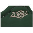 Ver imagem 3 de Cabeceira King 195 Cm Para Cama Box Suede Verde
