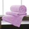 Cobertor / Manta de Microfibra Casal 180 g/m² - Andreza Lilas - 1